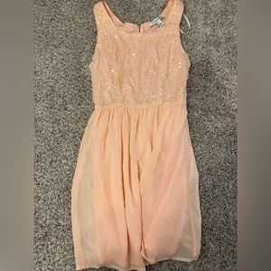 Pink formal dress